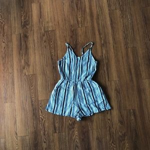 Stripped Romper